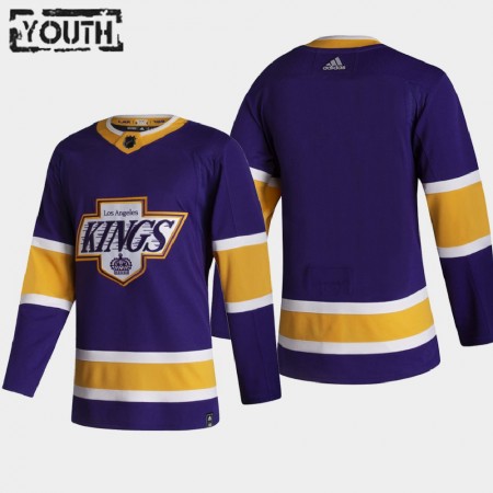 Los Angeles Kings tröja Blank 2020-21 Reverse Retro Authentic - NHL Tröjor Barn